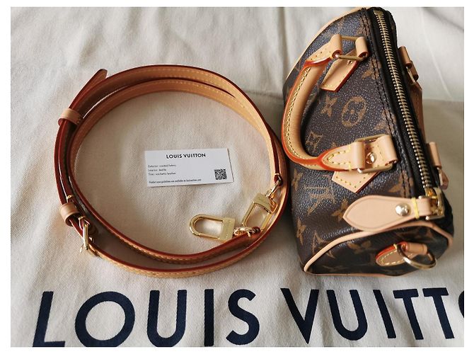 nuovo Speedy Nano di Louis Vuitton Marrone - vista 3