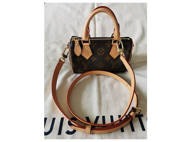 nuovo Speedy Nano di Louis Vuitton Marrone - vista 4