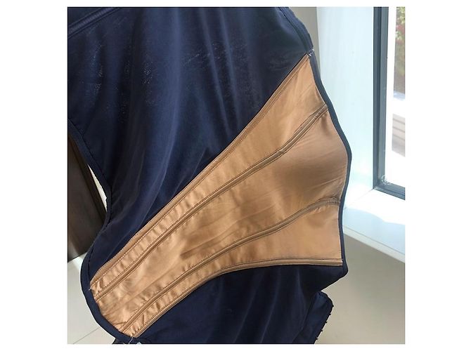 Autre Marque Bustier in seta viola Elle Macpherson Intimates Viola scuro - vista 3