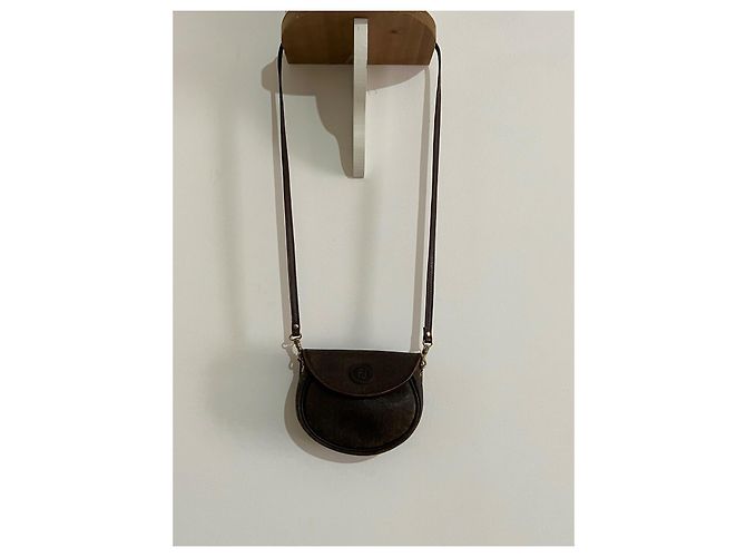 Fendi Mini Handtasche aus Leder hellbraun - Ansicht 2