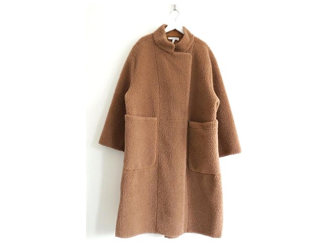 Autre Marque Abrigo de osito de peluche sintético Cloud Walk de Apiece Apart Camello - vista 3