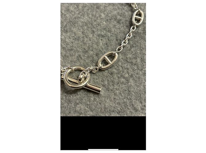 Hermès Farandole Halskette 120cm Silber Hardware - Ansicht 2