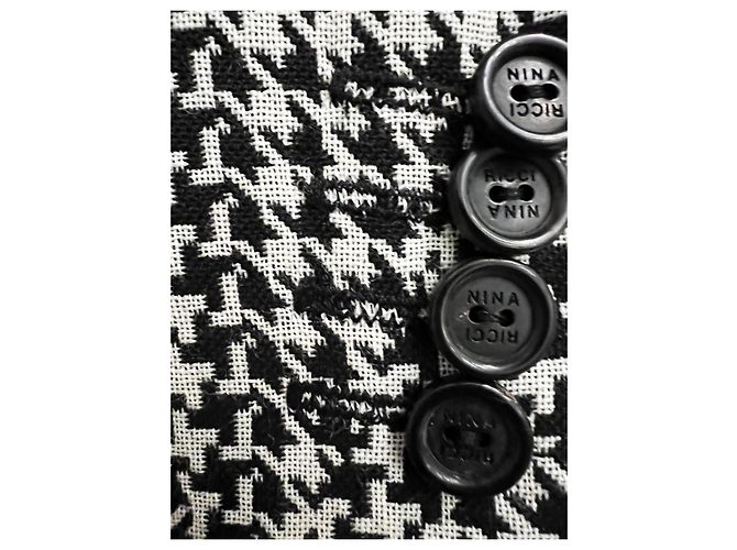 Conjunto de calça Nina Ricci em lã cinza - vista 7