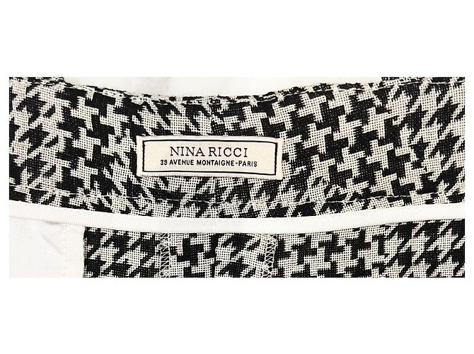Conjunto de calça Nina Ricci em lã cinza - vista 9