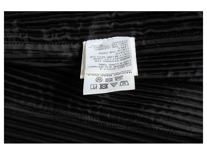Issey Miyake pleated blazer in black - view 4
