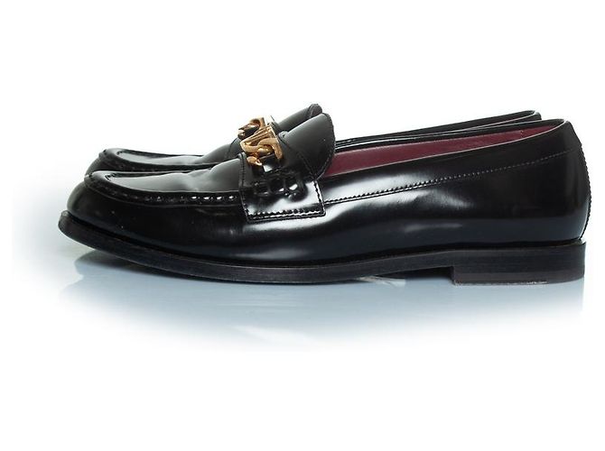 Mocassino Chainlord Valentino Garavani in nero - vista 2