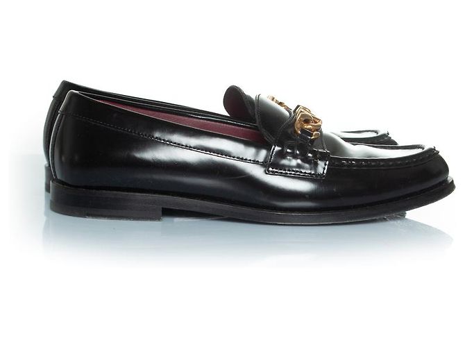 Mocassino Chainlord Valentino Garavani in nero - vista 4