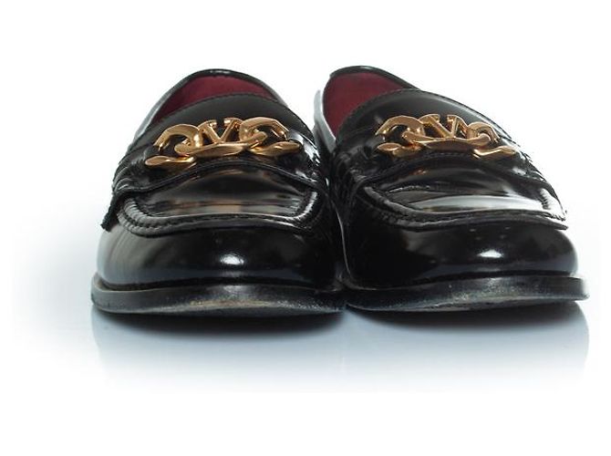 Mocassino Chainlord Valentino Garavani in nero - vista 5