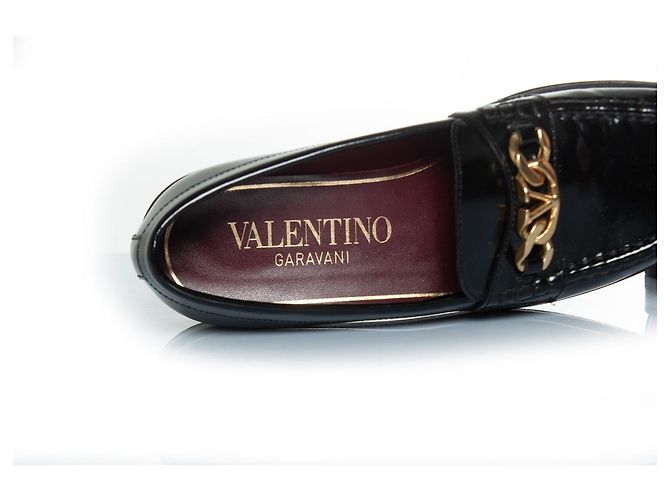 Mocassino Chainlord Valentino Garavani in nero - vista 8