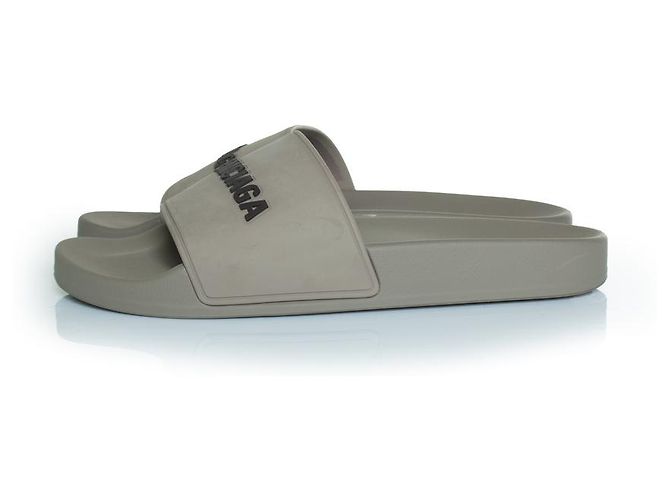 Infradito Balenciaga bi.rub.lo grigie Grigio - vista 2
