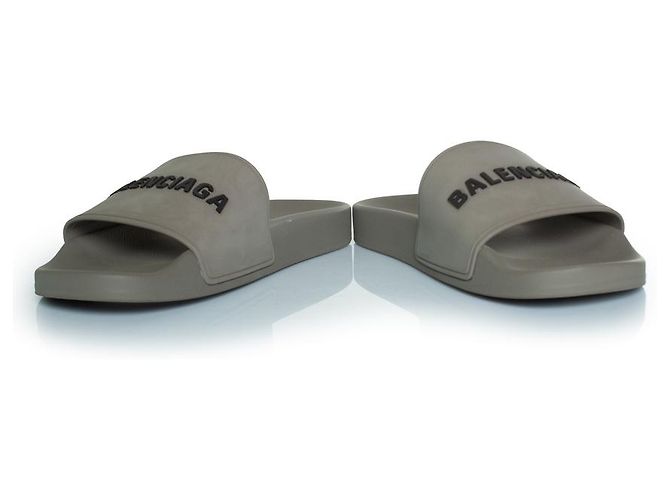 Infradito Balenciaga bi.rub.lo grigie Grigio - vista 5