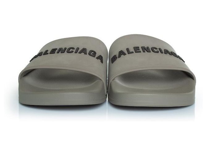 Infradito Balenciaga bi.rub.lo grigie Grigio - vista 6