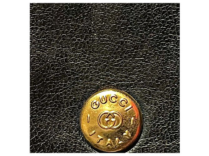 Gucci Tom Ford 96 AW Mini Borsa a Tracolla in Pelle di Vitello Nera Nero - vista 9