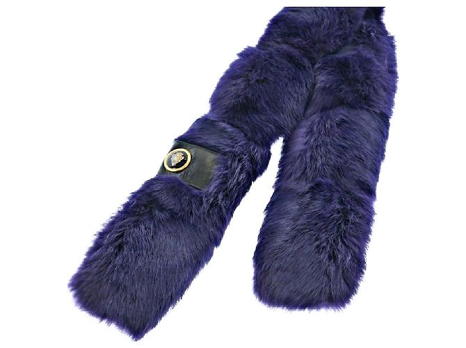 Echter Gucci Tom Ford Emblem Nerzmuffler - Ansicht 2