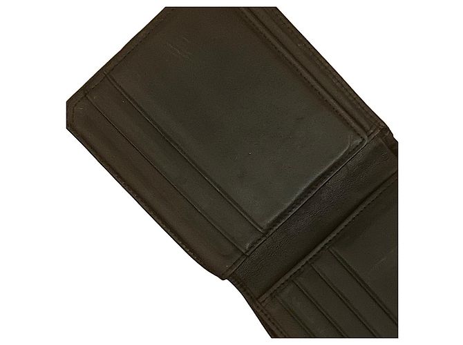 Gucci Black Calf Leather Web Wallet - view 6