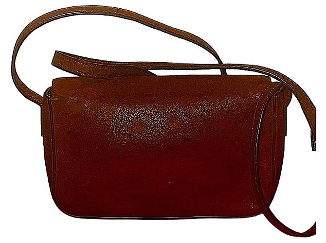Borsa Serpente in pelle e suede dell'archivio Saint Laurent 16 AW Hedi Slimane autentica Marrone - vista 5
