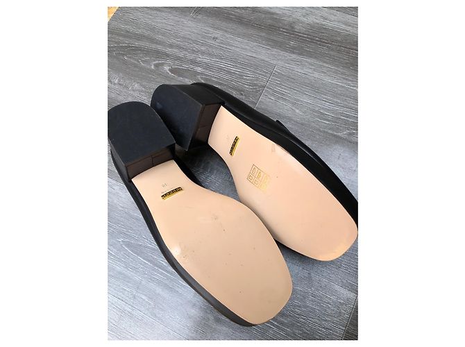 Décolleté Gucci in pelle nera 38 Nero - vista 6
