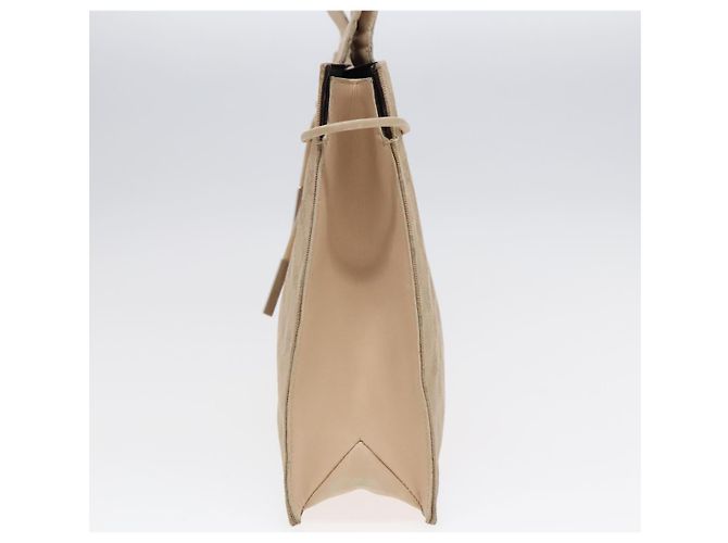 GUCCI GG Canvas Tote Bag Beige Silber 002 1053 Auth 90509 - Ansicht 4