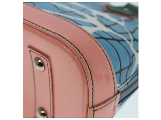 LOUIS VUITTON Epi Alma PM Borsa a Mano 2way Blu M41571 LV Auth bs18182 - vista 15