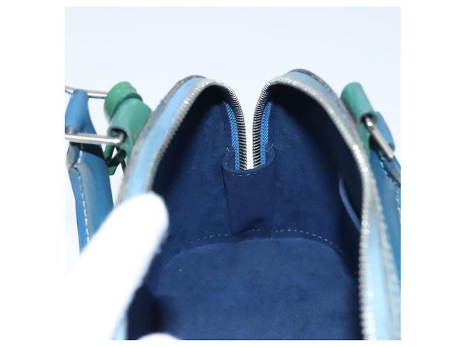 LOUIS VUITTON Epi Alma PM Borsa a Mano 2way Blu M41571 LV Auth bs18182 - vista 20