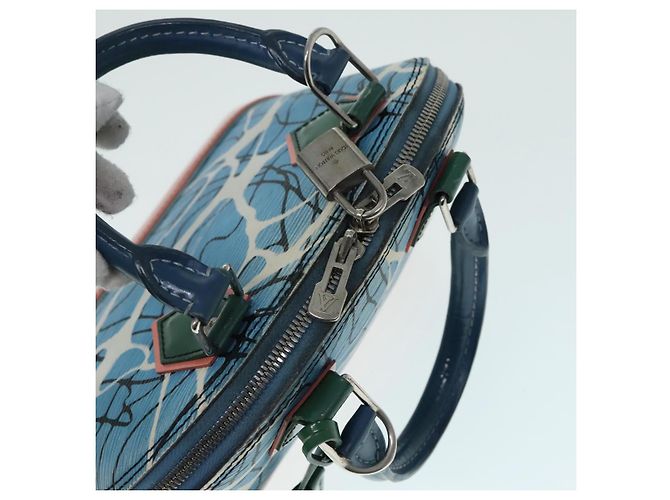 LOUIS VUITTON Epi Alma PM Borsa a Mano 2way Blu M41571 LV Auth bs18182 - vista 6