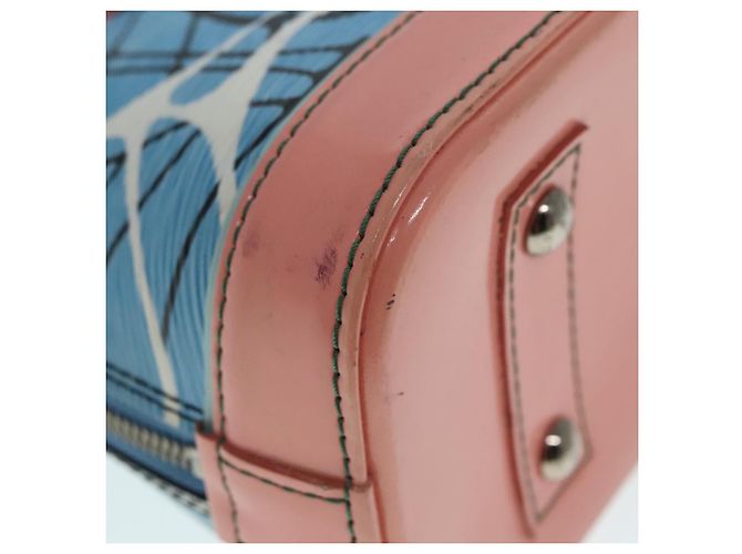 LOUIS VUITTON Epi Alma PM Borsa a Mano 2way Blu M41571 LV Auth bs18182 - vista 9