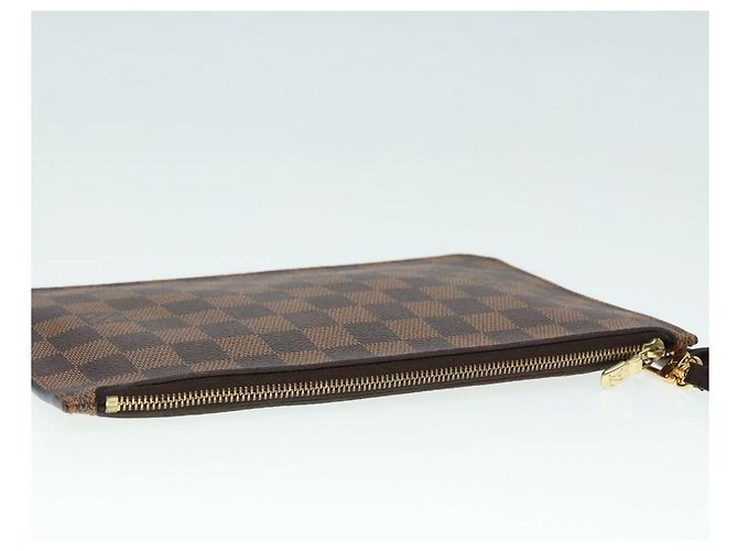 LOUIS VUITTON Poche Accessoire Damier Ebene Neverfull MM LV Auth 90028 - vue 5