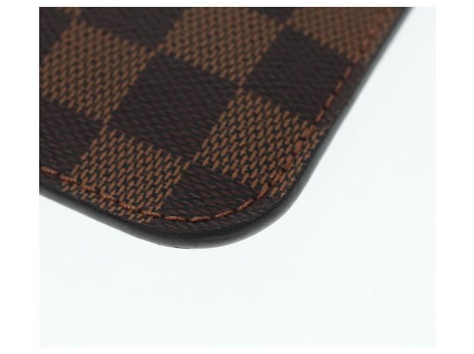 LOUIS VUITTON Poche Accessoire Damier Ebene Neverfull MM LV Auth 90028 - vue 7
