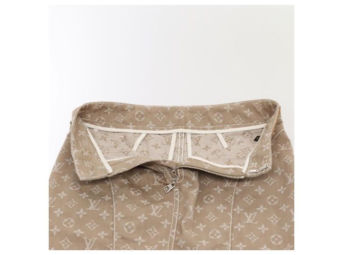 DENIM-Rock Monogram LOUIS VUITTON 36 Beige LV Auth am6864 - Ansicht 11