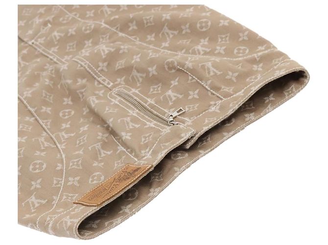 DENIM-Rock Monogram LOUIS VUITTON 36 Beige LV Auth am6864 - Ansicht 3