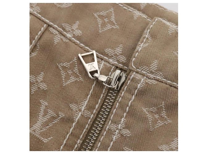 DENIM-Rock Monogram LOUIS VUITTON 36 Beige LV Auth am6864 - Ansicht 9