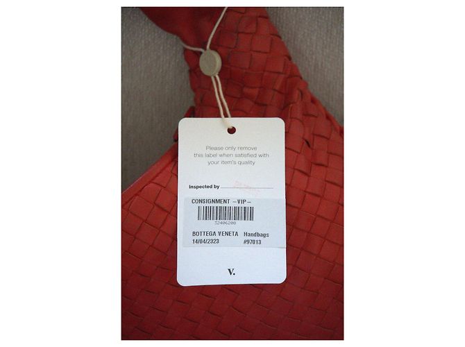 Bottega Veneta Vintage Intrecciato Hobo Roja - vista 5