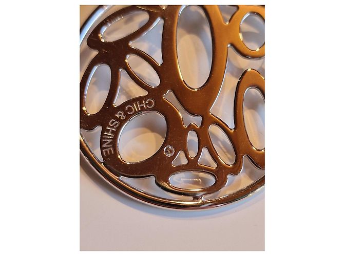 Roberto Coin Chic and Shine La Quinta Stagione argento e diamante - vista 11
