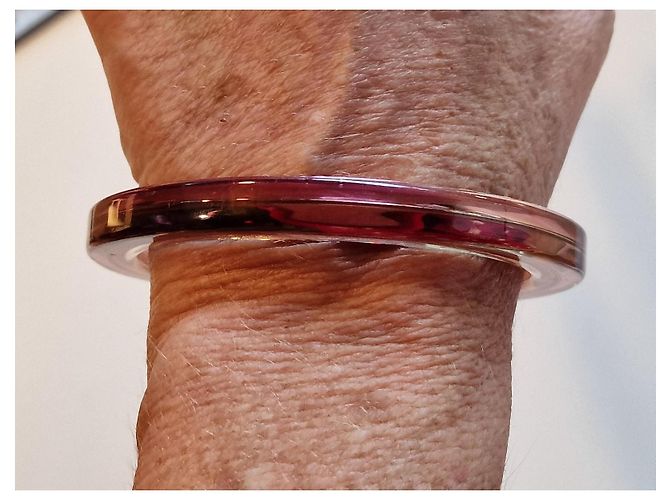 Bracciale Gucci fantasia in plexiglass Multicolore - vista 2