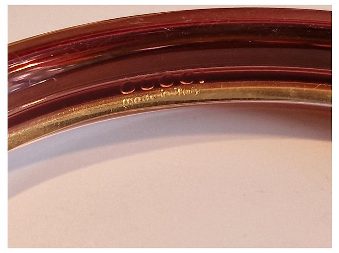 Bracciale Gucci fantasia in plexiglass Multicolore - vista 9