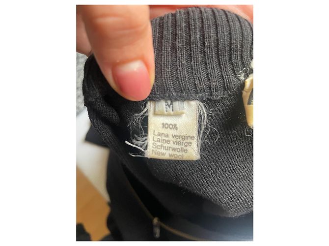 Alaïa Kleid aus Wolle schwarz M - Ansicht 4