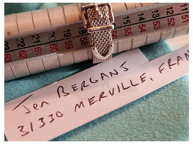 Tiffany & Co Somerset / Gewebte Gürtelschnalle aus 925er Silber - Ansicht 7