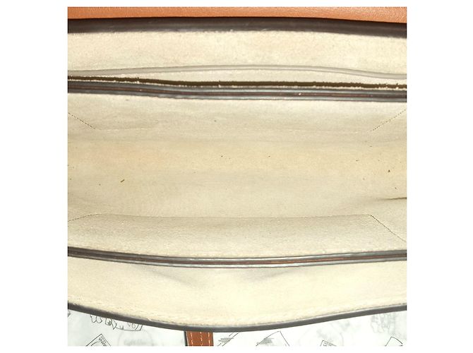 Faye Borsa Chloé Cognac in scamosciato e pelle - vista 9