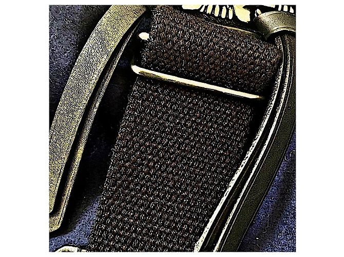 Authentic Givenchy Riccardo Tisci Wool & Mesh Studded Backpack Blue - view 5