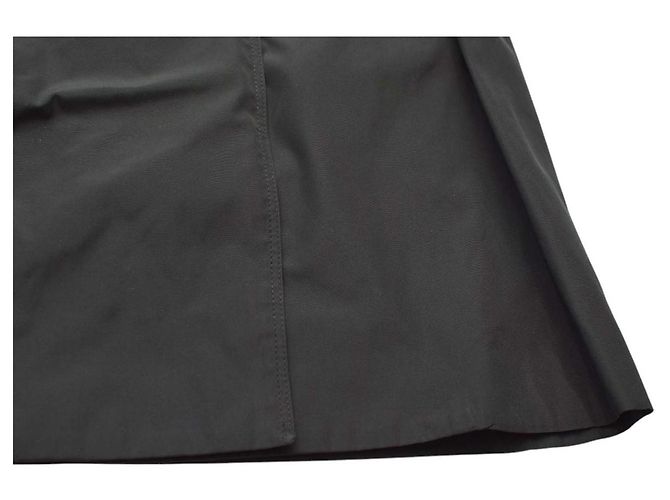 Falda corta Burberry negra de poliéster con cinturón Negro - vista 8