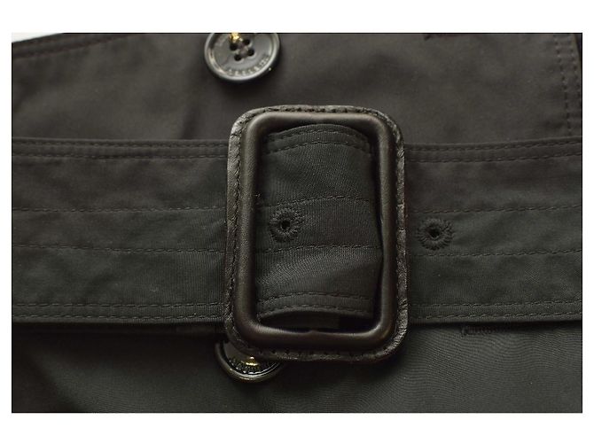 Falda corta Burberry negra de poliéster con cinturón Negro - vista 9