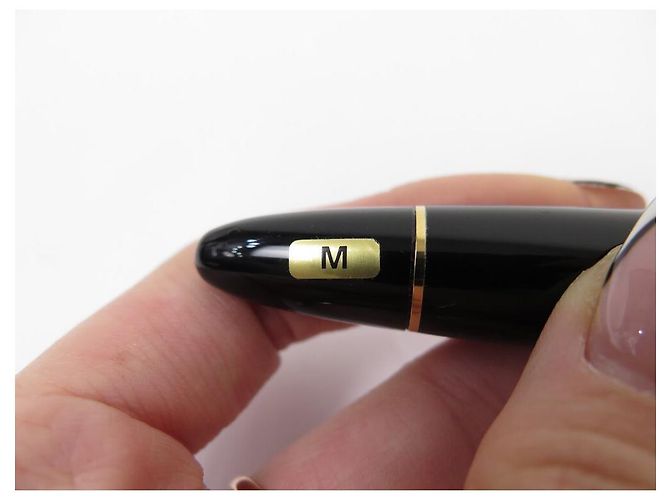 NEUER MONTBLANC MEISTERSTÜCK 149 GOLD MB132112 PISTON-FÜLLER Schwarz - Ansicht 11