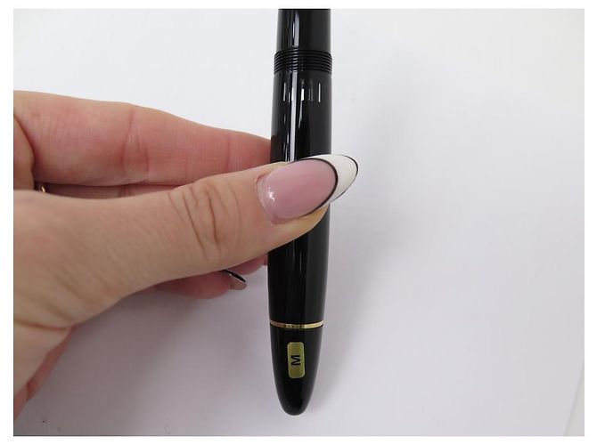 NEUER MONTBLANC MEISTERSTÜCK 149 GOLD MB132112 PISTON-FÜLLER Schwarz - Ansicht 12