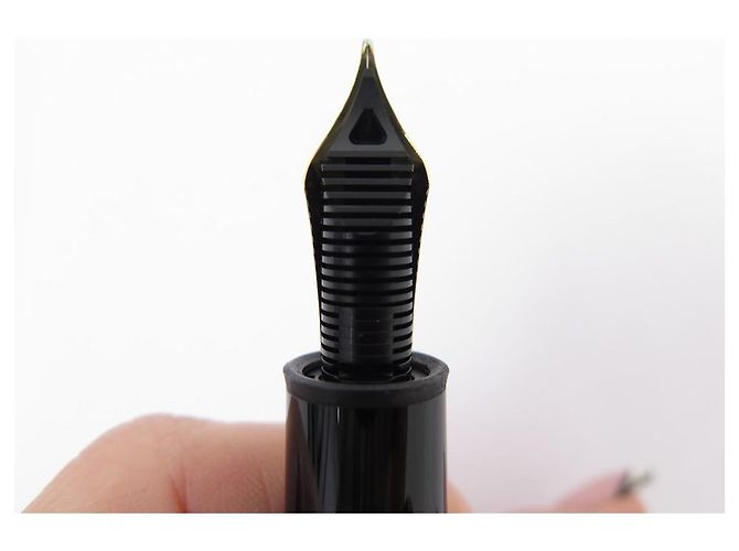 NEUER MONTBLANC MEISTERSTÜCK 149 GOLD MB132112 PISTON-FÜLLER Schwarz - Ansicht 3
