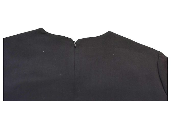 Abito mini nero con logo Dsquared2 - vista 10