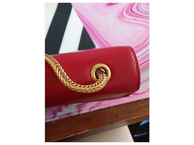 Borsa Betty Saint Laurent Rosso - vista 13