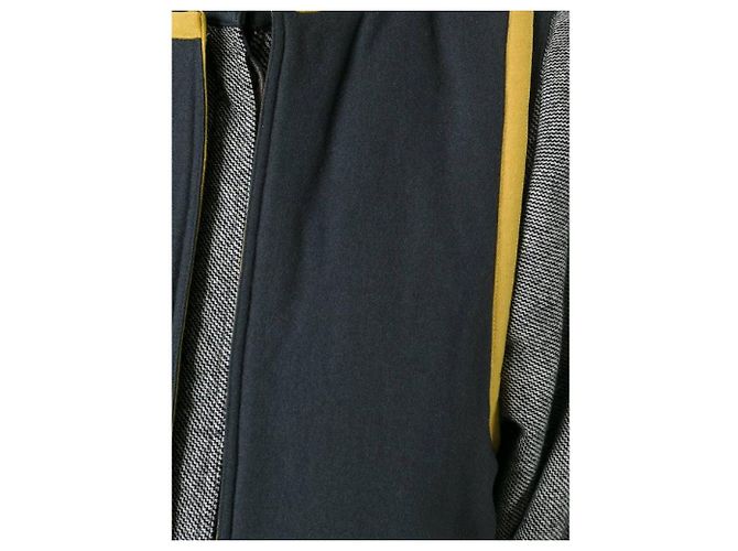 Gianni Versace Twill-Wolljacke Weiß Grau Sand - Ansicht 5