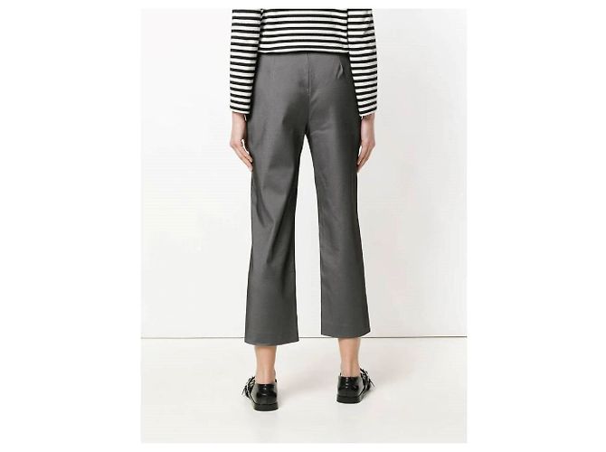 Graue Seidenhose von Dolce & Gabbana - 2000er - Ansicht 3
