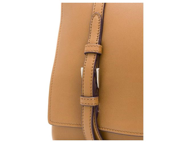 Borsa a spalla in pelle beige e viola Prada - anni 2000 Porpora Sabbia - vista 5