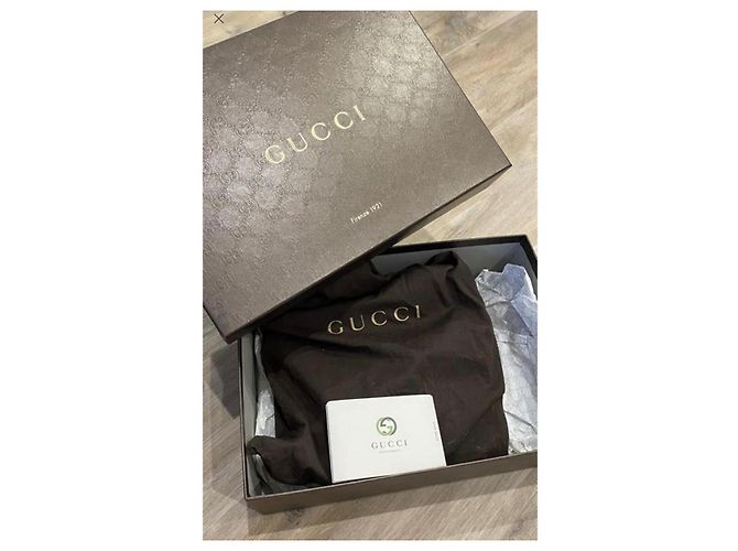 Marmont Sandali in pelle di serpente Gucci Rosso - vista 3